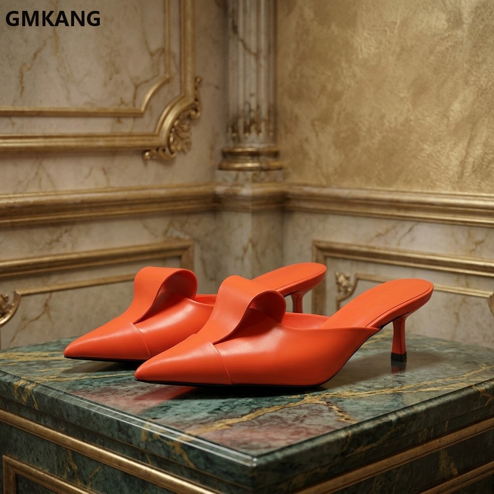 Leatherwork Designs - Chaussures Mary Jane à bout pointu