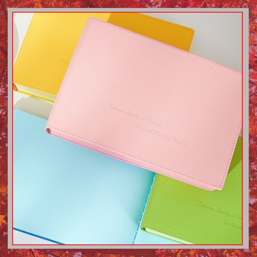 Leather Work Diary Covers - Carnet à couverture épaisse de couleur