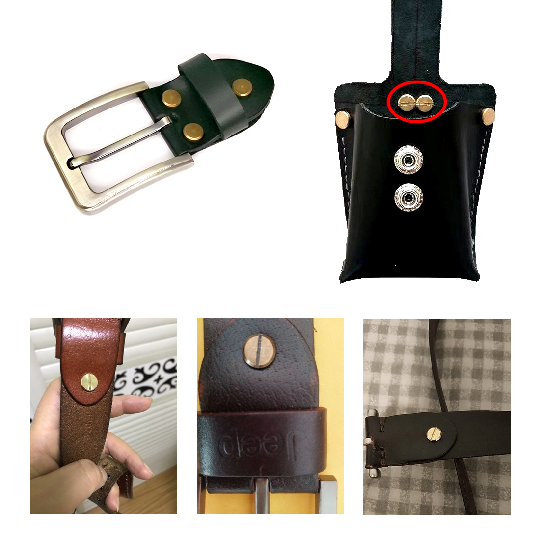 Vis de Chicago en cuir artisan - Rivet Setter Tool avis et prix
