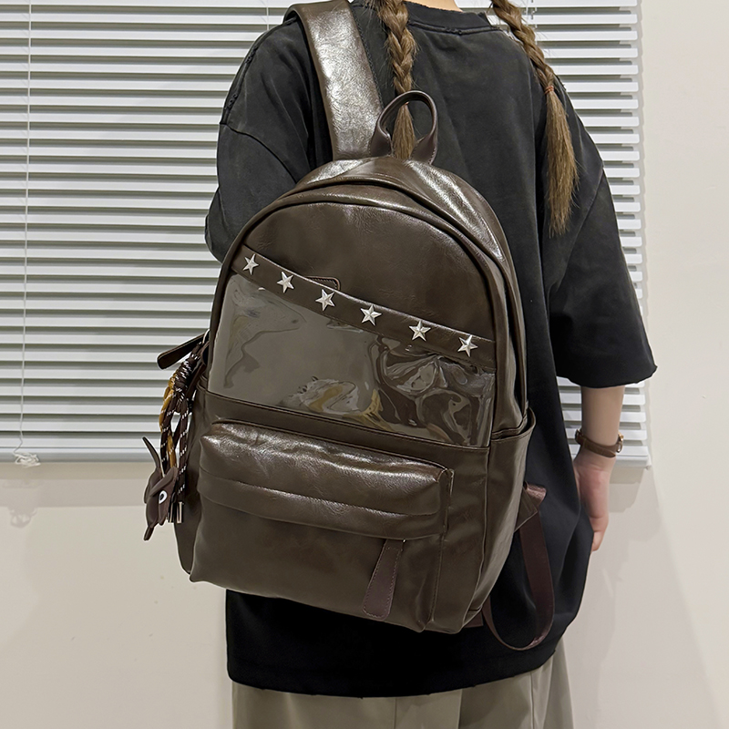 Sac à dos en cuir PU pour femm - Leather Work Rucksack Mens avis et prix