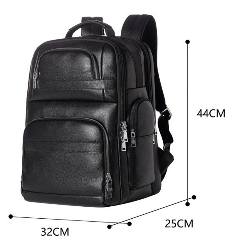 Luufan-Sac à dos en cuir vérit - Leather Work Rucksack Mens avis et prix